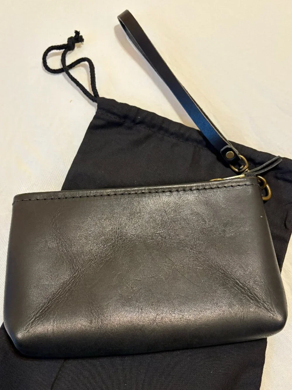 Range Leather McKinley Clutch - Black